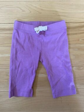 Colored Organics 100% Organic Cotton Baby Pants 0-3 Months Purple